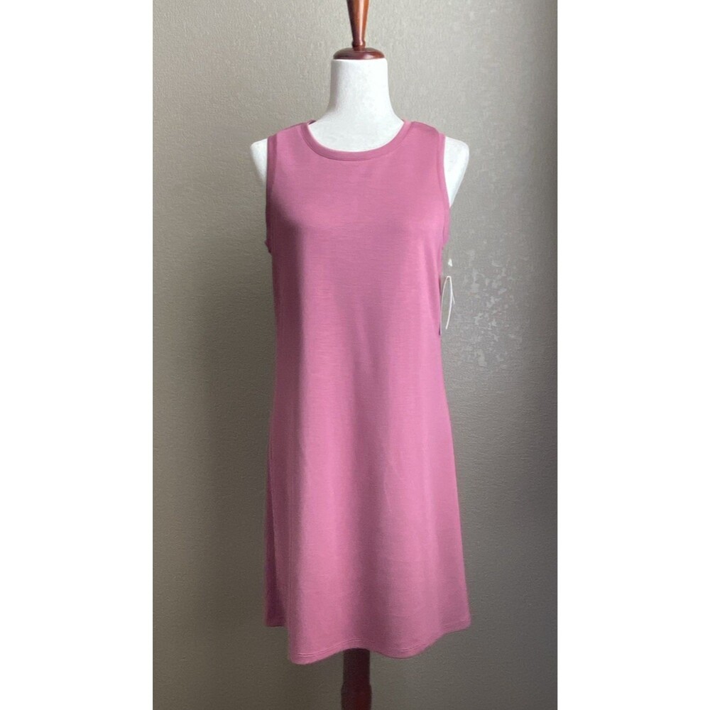 Gaiam Hudson Dress Women’s M Hawthorne Rose Short Sleeveless NWT Yoga Casual